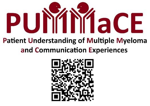 PUMMaCE logo and QR code link to survey